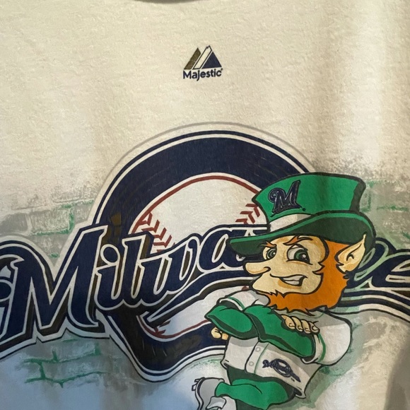 Milwaukee brewers tee leprechaun - Picture 2 of 5